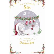 Wonderful Son Me to You Bear First Christmas Card Image Preview